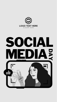 Social Media Selfie Instagram Story Design