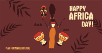 Africa Day Greeting Facebook Ad Design