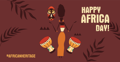 Africa Day Greeting Facebook ad Image Preview