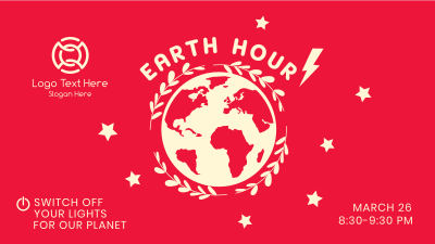 Recharging Earth Hour Facebook event cover