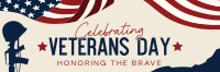 Celebrating Veterans Day Twitter Header Design