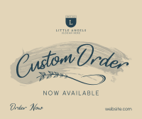 Brush Custom Order Facebook post Image Preview