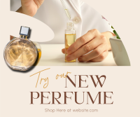New Perfume Launch Facebook Post Design