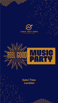 Feel Good Party YouTube Short Design