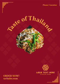 Taste of Thailand Flyer Design