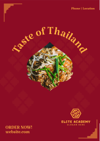 Taste of Thailand Flyer Image Preview