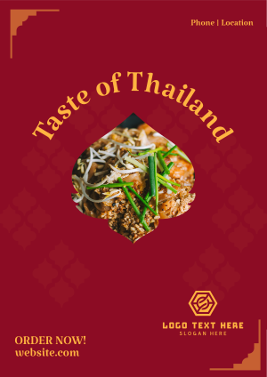 Taste of Thailand Flyer Image Preview