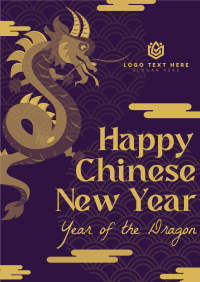Chinese New Year Dragon  Flyer Image Preview
