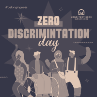 Zero Discrimination Day Linkedin Post Image Preview