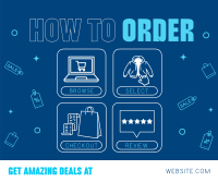 Simple Ordering Guide Facebook post Image Preview
