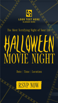 Halloween Movie Night TikTok Video Preview