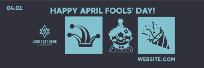 Tiled April Fools Twitter header (cover)