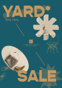 Minimalist Yard Sale Poster Preview