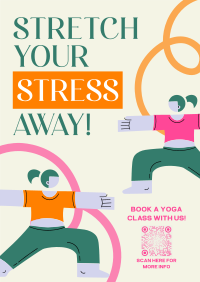 Stretch Your Stress Away Poster Image Preview