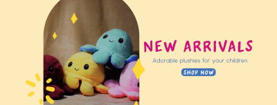 Adorable Plushies Facebook cover Image Preview