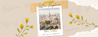 Explore City of Love Facebook Cover Design