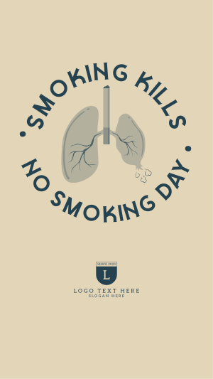 Don't Pop Your Lungs Instagram story Image Preview