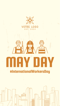 May Day Instagram Story Design