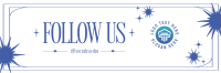 Starry Following Twitter Header Image Preview