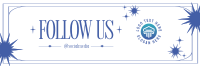 Starry Following Twitter Header Design