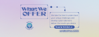 Offer Services Modern Facebook cover Image Preview