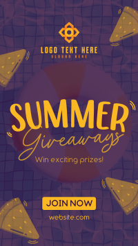 Refreshing Summer Giveaways TikTok video Image Preview