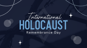 Holocaust Memorial Day YouTube Video Image Preview