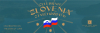 Slovenia Statehood Celebration Twitter Header Design