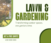Convenient Lawn Care Services Facebook post Image Preview