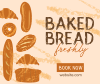 Freshly Baked Bread Daily Facebook Post Design