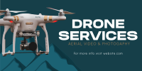 Aerial Drone Service Twitter post Image Preview