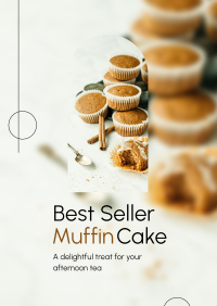 Best Seller Muffin Flyer Design
