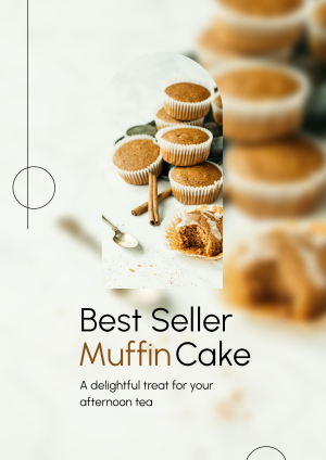Best Seller Muffin Flyer Image Preview