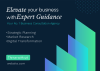 Your No. 1 Business Consultation Agency Postcard Image Preview