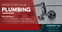 Professional Plumbing Facebook ad Image Preview