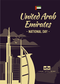 UAE National Day Flyer Image Preview