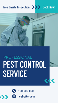 Professional Pest Control YouTube short Image Preview