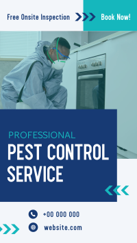 Professional Pest Control YouTube Short Image Preview