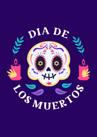 Day of the Dead Badge Poster Image Preview
