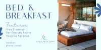 Bed & Breakfast Twitter post Image Preview