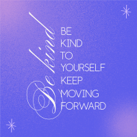 Be Kind To Yourself Instagram Post Design