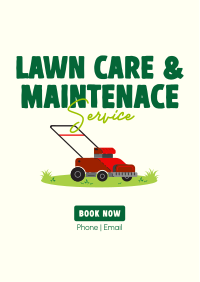 Lawn Time No See Flyer Image Preview