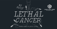 Lethal Lung Cancer Facebook Ad Preview