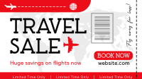 Travel Agency Sale Facebook Event Cover Design