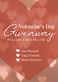 Valentine's Giveaway Flyer Image Preview