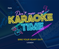 Join Karaoke Time Facebook post Image Preview
