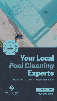 Local Pool Cleaners YouTube short Image Preview