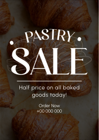 Pastry Sale Today Flyer Image Preview