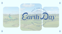 Earth Day Minimalist Animation Image Preview