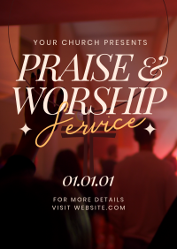 Praise & Worship Flyer Image Preview
